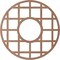 Ekena Millwork O'Neal Wood Fretwork Pierced Ceiling Medallion, Wood (Paint Grade), 28"OD x 10 1/8"ID x 3/8"T CMWP28X28X0375ONMF - alternate 5